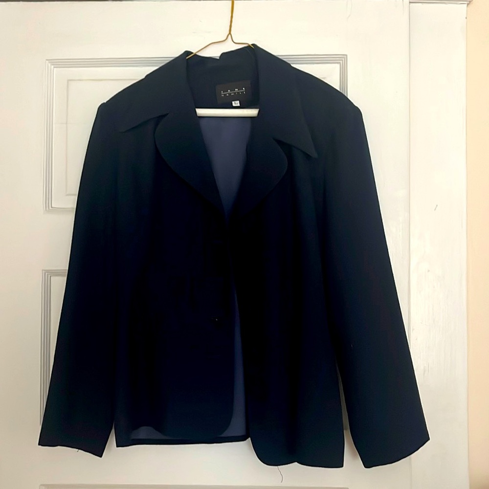Jane Hamill Vintage Blue Pantsuit